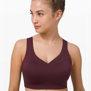 Lululemon Enlite Bra Weave *High Support, A–E Cups in Cassis size 34E